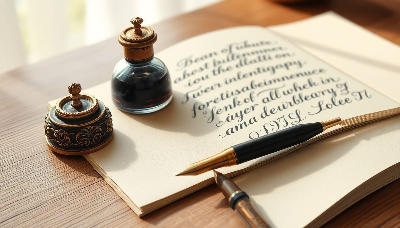 Prompts For Calligraphy Practice Sheets: Tips And Ideas
