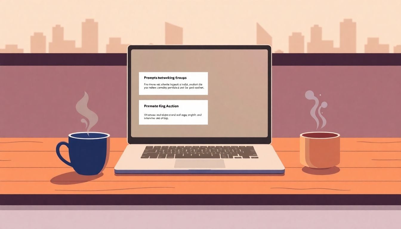 Prompts For Professional Networking Ideas Using ChatGPT